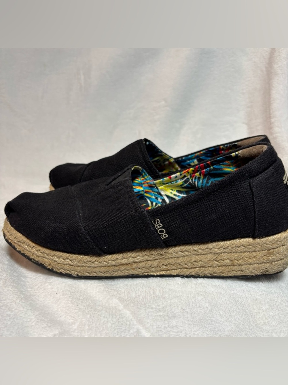 Skechers Memory Foam Espadrille Slip-Ons